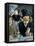 At the Caf‚-Edouard Manet-Framed Stretched Canvas