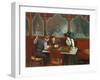 At the Cafe; Au Cafe, 1909-Jean Beraud-Framed Giclee Print