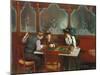 At the Cafe; Au Cafe, 1909-Jean Beraud-Mounted Giclee Print