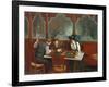 At the Cafe; Au Cafe, 1909-Jean Beraud-Framed Giclee Print