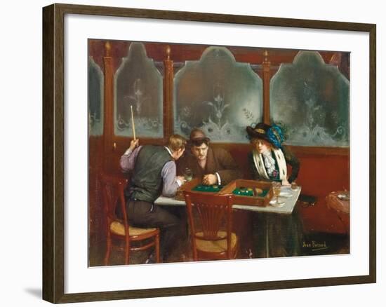 At the Cafe; Au Cafe, 1909-Jean Beraud-Framed Giclee Print