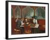 At the Cafe; Au Cafe, 1909-Jean Beraud-Framed Giclee Print