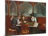 At the Cafe; Au Cafe, 1909-Jean Beraud-Mounted Giclee Print