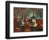 At the Cafe; Au Cafe, 1909-Jean Beraud-Framed Giclee Print