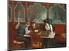 At the Cafe; Au Cafe, 1909-Jean Beraud-Mounted Giclee Print