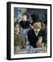 At the Cafe, c. 1879-Edouard Manet-Framed Giclee Print