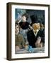 At the Cafe, C.1879-Edouard Manet-Framed Premium Giclee Print