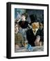 At the Cafe, C.1879-Edouard Manet-Framed Premium Giclee Print