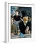 At the Cafe, C.1879-Edouard Manet-Framed Premium Giclee Print