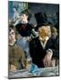 At the Cafe, C.1879-Edouard Manet-Mounted Premium Giclee Print