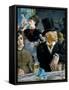 At the Cafe, C.1879-Edouard Manet-Framed Stretched Canvas