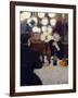 At the Cafe De La Nouvelle Athenes or Portrait De Suzanne Valadon, 1885 (Oil on Canvas)-Federigo Zandomeneghi-Framed Giclee Print