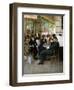 At the Cafe De La Paix-Georges Croegaert-Framed Giclee Print