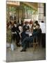 At the Cafe De La Paix-Georges Croegaert-Mounted Giclee Print