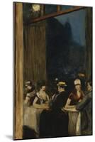 At the Cafe; Im Cafe-Lesser Ury-Mounted Giclee Print