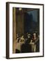 At the Cafe; Im Cafe-Lesser Ury-Framed Giclee Print