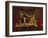 At the Cafe or the Absinthe-Jean Béraud-Framed Giclee Print