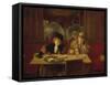 At the Cafe or the Absinthe-Jean Béraud-Framed Stretched Canvas