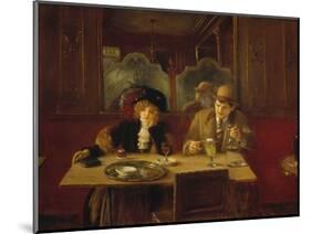 At the Cafe or the Absinthe-Jean Béraud-Mounted Giclee Print