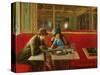 At the Cafe-Jean Béraud-Stretched Canvas