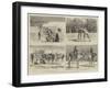 At the Camp of Exercise, Delhi, India-Frank Dadd-Framed Giclee Print