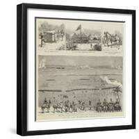 At the Camp of Exercise, Delhi, India-null-Framed Giclee Print