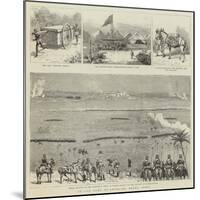 At the Camp of Exercise, Delhi, India-null-Mounted Giclee Print