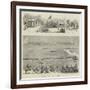 At the Camp of Exercise, Delhi, India-null-Framed Giclee Print