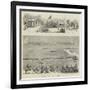 At the Camp of Exercise, Delhi, India-null-Framed Giclee Print