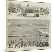 At the Camp of Exercise, Delhi, India-null-Mounted Giclee Print