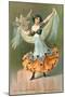 At the Carnival, Grace and Beauty, Spanish Dancer-null-Mounted Art Print