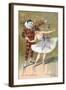 At the Carnival, Harlequin and Columbine-null-Framed Art Print