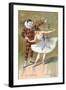 At the Carnival, Harlequin and Columbine-null-Framed Art Print