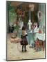 At the Champs-Elysees Gardens, circa 1897-Victor Gabriel Gilbert-Mounted Giclee Print