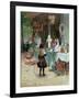 At the Champs-Elysees Gardens, circa 1897-Victor Gabriel Gilbert-Framed Giclee Print