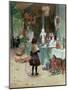 At the Champs-Elysees Gardens, circa 1897-Victor Gabriel Gilbert-Mounted Giclee Print