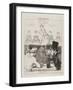 At the Champs-Elysées, plate 3 from Croquis Musicaux, 1852-Honore Daumier-Framed Premium Giclee Print