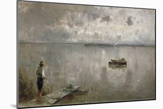 At the Chiemsee-Joseph Wopfner-Mounted Giclee Print