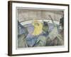 At the Circus, 1899 (Crayon, Pastels and W/C on Wove Paper)-Henri de Toulouse-Lautrec-Framed Giclee Print