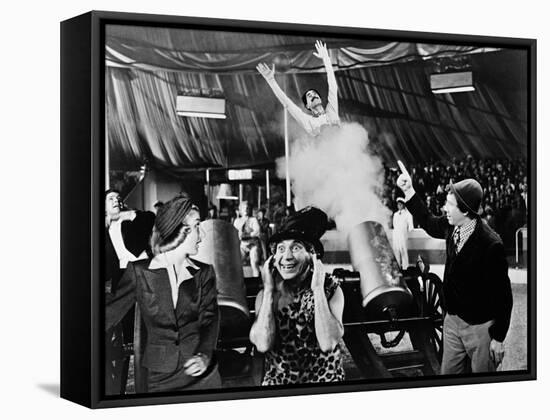 At the Circus, 1939-null-Framed Stretched Canvas