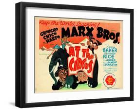 At the Circus, 1939-null-Framed Art Print