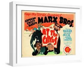 At the Circus, 1939-null-Framed Art Print