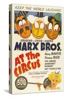 At the Circus, 1939-null-Stretched Canvas