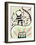 At the Circus, 2010-Bella Larsson-Framed Giclee Print