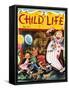 At the Circus - Child Life, May 1954-null-Framed Stretched Canvas