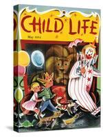 At the Circus - Child Life, May 1954-null-Stretched Canvas