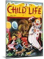 At the Circus - Child Life, May 1954-null-Mounted Giclee Print
