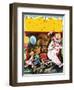 At the Circus - Child Life-null-Framed Giclee Print