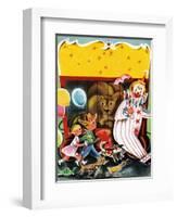 At the Circus - Child Life-null-Framed Giclee Print