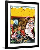 At the Circus - Child Life-null-Framed Giclee Print